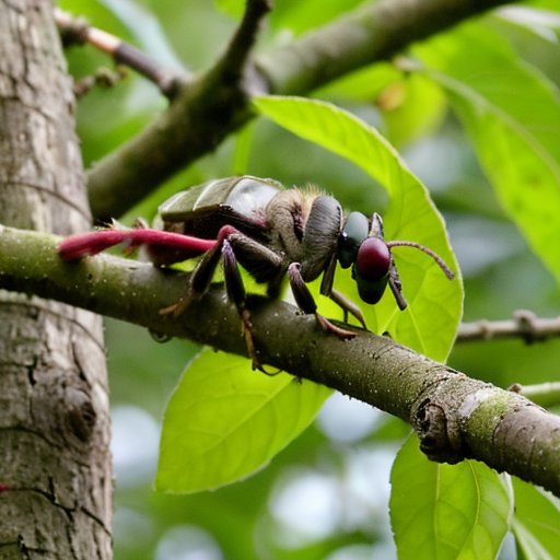 Здоровый сливовый сад с плодами, поврежденными сливовым жучком, и мерами защиты.