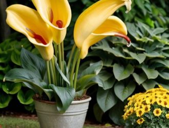 Элегантные каллы: секреты успешного размножения для вашего сада и дома