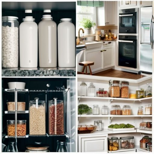Современная кухня с акцентом на хранение продуктов, чистота и защита от вредителей.