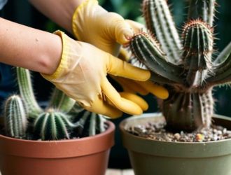 Как успешно размножить кактусы: пошаговое руководство по отделению и уходу за детками