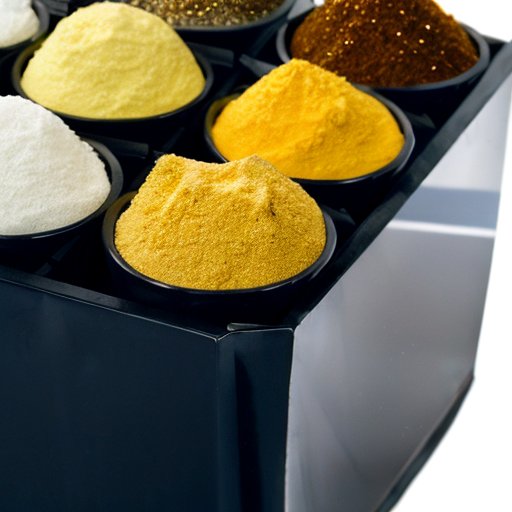 Контейнеры с коллоидной и элементарной серой, показывающие их уникальные характеристики.