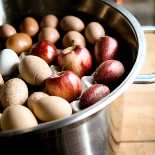 Рустикальная кухня с деревянной коптильней, свежевыкуренными яйцами и рядом древесными щепами.