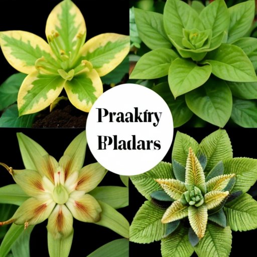 Сад с разнообразными растениями, удобрение и календарь удобрений.