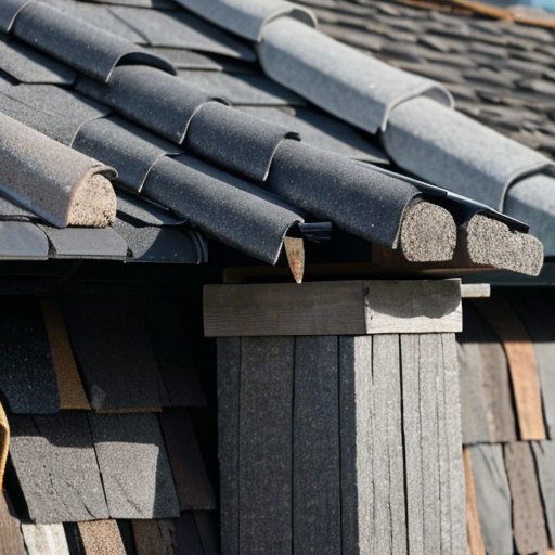 Крыша сSlate, защитные материалы и элементы конструкции.