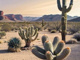 Пустынные стеблевые кактусы: эволюция, адаптации и их значение для экосистемы и человека