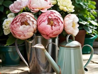 Весеннее обновление: как правильно пересадить пионы для здоровья и красоты сада