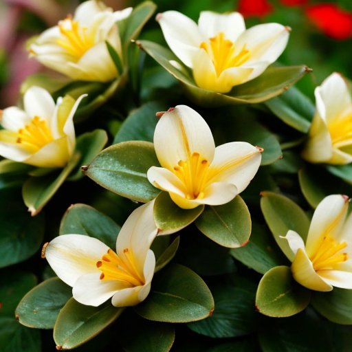 Солнечный сад с яркими растениями Бакопа, процесс их посадки и уход, инструменты для садоводства.