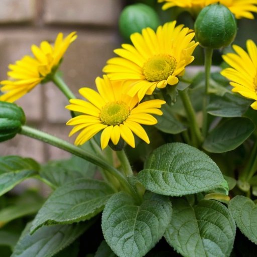 Яркий огуречный куст с зелеными листьями и следами повреждений от вредителей, окруженный полезными насекомыми и средствами защиты растений.